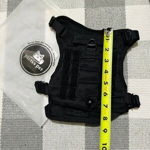 NEW Dog vest harness, black color, size S